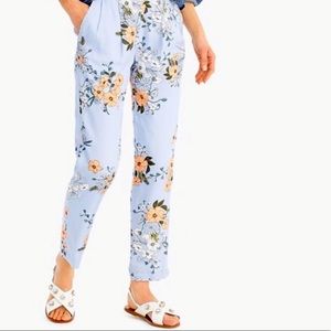 J Crew High Rise Pant Garden Floral Size 4